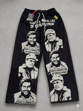 “THAT’S A AWFUL LOT OF COUGH SYRUP.”